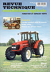 Livre : Same Silver 80, 90, 100.4 et 100.6 - moteurs Same 1000.4-A, AT, ATI et 1006.6-A - Revue Technique Machinisme Agricole (RTMA 118)