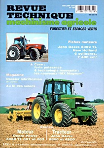 Boek: John Deere 6800 et 6900 - moteurs DPS 6068 TL 001 et 002 - Revue Technique Machinisme Agricole (RTMA 124)