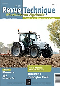 Boek: Lamborghini Strike - moteur SDF Farmotion T4i - Revue Technique Machinisme Agricole (RTMA 218)