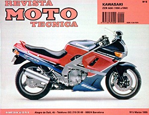 Livre: Kawasaki ZZR 600 (1990-1992) - Revista Moto Técnica (RMT 5)