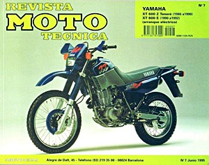 Livre: Yamaha XT 600 Z Teneré (1986-1990) y XT 600 E Teneré (1990-1992) - Revista Moto Técnica (RMT 7)