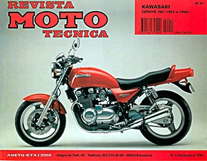 Livre: Kawasaki Zephyr 750 (1991-1994) - Revista Moto Técnica (RMT 11)