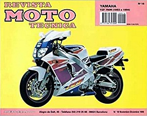Livre: Yamaha YZF 750 R (1993-1994) - Revista Moto Técnica (RMT 16)