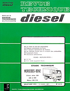 Boek: [RTD 62] MB series 508, 608 et 808 - moteur OM 314