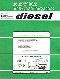 Livre : [RTD 96] Berliet serie G - GB, GC, GF, GR - 190 et 191