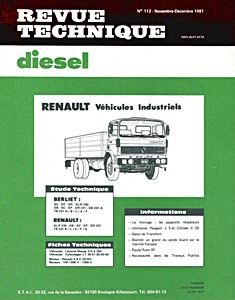 Livre : [RTD 112] Berliet / Renault serie G - types 230 et 231