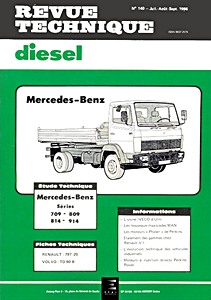 Livre : Mercedes-Benz LK - séries 709, 809, 814 et 914 - Revue Technique Diesel (RTD 140)