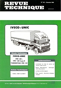 Livre : [RTD 142] Iveco-Unic 190-30, 190-30 II et TurboStar 190-33