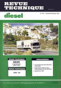 Livre : Volvo F 10 et FL 10 (depuis 1988) - Revue Technique Diesel (RTD 160)