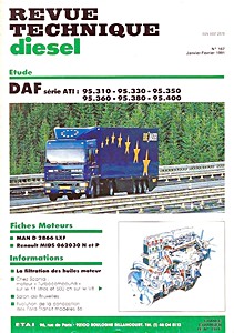 Boek: DAF 95 - moteurs ATi - Revue Technique Diesel (RTD 167)