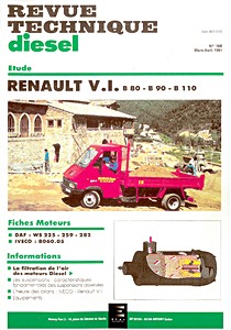 Boek: Renault B 80, B 90 et B 110 - Revue Technique Diesel (RTD 168)