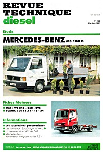 Livre : [RTD 169] MB MB 100 D (depuis 1987)