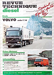 Livre : Volvo série F 16 (depuis 1988) - Revue Technique Diesel (RTD 171)
