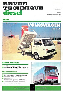 Livre : Volkswagen LT - du 28 au 55 - Revue Technique Diesel (RTD 172)