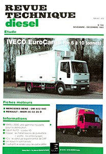 Livre : Iveco EuroCargo - 6 à 10 tonnes (depuis 1991) - Revue Technique Diesel (RTD 184)