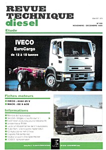 Boek: Iveco EuroCargo - de 12 à 15 tonnes (depuis 1991) - Revue Technique Diesel (RTD 190)