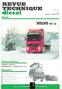 Livre : Volvo FH 12 - moteurs D12A (depuis 1993) - Revue Technique Diesel (RTD 191)