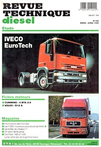 Livre : Iveco EuroTech - gamme MT et MP (depuis 1992) - Revue Technique Diesel (RTD 192)