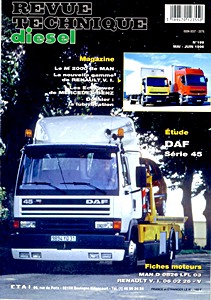 Livre : DAF série 45 (depuis 1991) - Revue Technique Diesel (RTD 199)