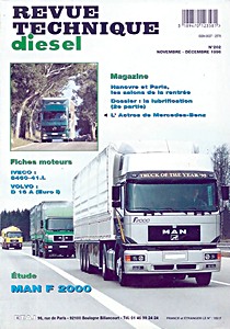 Livre : MAN F 2000 - Revue Technique Diesel (RTD 202)