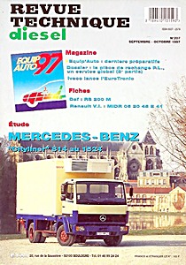 Livre : Mercedes-Benz LK - séries 814 à 1524 - Revue Technique Diesel (RTD 207)