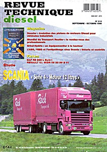 Boek: Scania Série 4 - moteur 12 litres - Revue Technique Diesel (RTD 213)