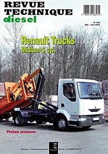 Livre : Renault Midlum - moteur 6 cylindres - Revue Technique Diesel (RTD 235)