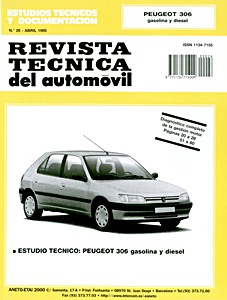 Livre: Peugeot 306 - gasolina y diesel (desde 1993) - Revista Técnica del Automovil (RTA 026)