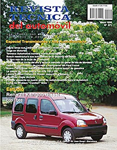 Livre: Renault Kangoo I - diesel 1.9 D - D55 y D65 (desde 1997) - Revista Técnica del Automovil (RTA 071)