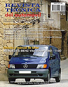 Livre: Mercedes-Benz Vito I - 108 D y 110 D (desde 1996) - Revista Técnica del Automovil (RTA 078)