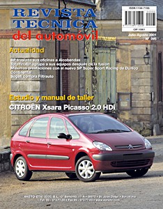 Livre: Citroën Xsara Picasso - diesel 2.0 HDi (desde 1999) - Revista Técnica del Automovil (RTA 095)