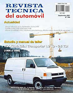 Volkswagen Transporter - diesel 1.9 TD y 2.5 TDi (1990-1998)