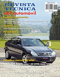 Livre: Citroën Xsara - diesel 1.9 D (desde 10/1998) / Xsara II - Diesel 2.0 HDi (desde 09/2000) - Revista Técnica del Automovil (RTA 107)