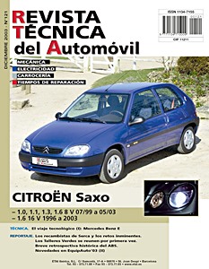 Livre: [121] Citroen Saxo - Fase 1 et 2 (1996-2003)