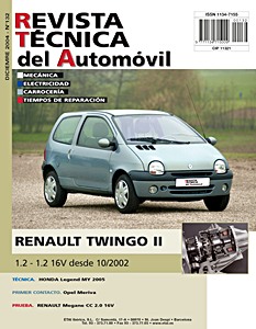 Livre: Renault Twingo (desde 10/2002) - Revista Técnica del Automovil (RTA 132)