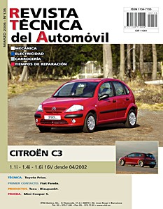 Livre: [135] Citroen C3 - 1.1i, 1.4i y 1.6i 16V (04/2002->)