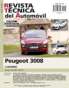 Livre: [210] Peugeot 3008 I - Fase 1 - 2.0 HDi (04/2009->)