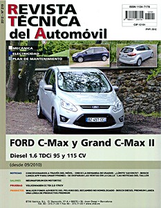 Livre: Ford C-Max y Grand C-Max II - diesel 1.6 TDCi (desde 09/2010) - Revista Técnica del Automovil (RTA 219)