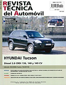 Livre: Hyundai Tucson I - diesel 2.0 CRDi (03/2006-10/2010) - Revista Técnica del Automovil (RTA 220)