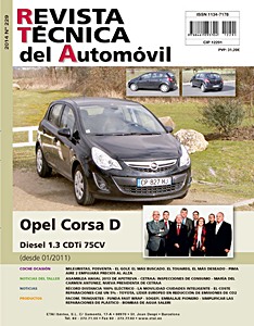 Livre: [229] Opel Corsa D - Fase 2 - 1.3 CDTi (01/2011->)