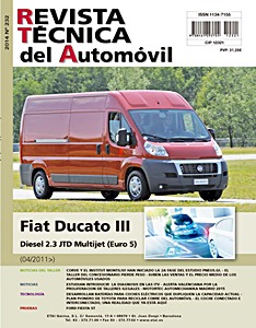 Livre: Fiat Ducato III - diesel 2.3 JTD Multijet (desde 04/2011) - Revista Técnica del Automovil (RTA 232)