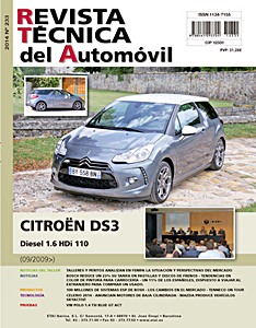 Livre: Citroën DS 3 - Fase 1 - diesel 1.6 HDi (desde 09/2009) - Revista Técnica del Automovil (RTA 233)
