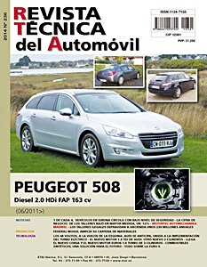 Livre: Peugeot 508 - Fase 1 - diesel 2.0 HDi FAP (desde 06/2011) - Revista Técnica del Automovil (RTA 236)