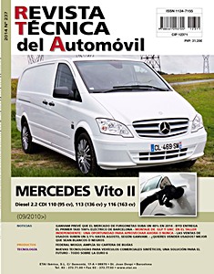 Livre: Mercedes-Benz Vito II - Fase 2 - diesel 110 CDI, 113 CDI y 116 CDI (desde 09/2010) - Revista Técnica del Automovil (RTA 237)