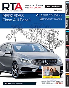 Livre: [261] MB Clase A III - A 180 CDI (06/2012 - 06/2015)