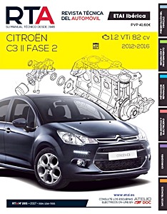 Livre: Citroën C3 II - Fase 2 - gasolina 1.2 VTi (2012-2016) - Revista Técnica del Automovil (RTA 265)