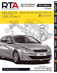 Livre: Peugeot 308 II - Fase 1 - diesel 1.6 HDi (2013-2017) - Revista Técnica del Automovil (RTA 271)