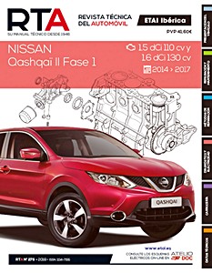 Livre: Nissan Qashqai II - Fase 1 - diesel 1.5 dCi 110 y 1.6 dCi 130 (2014-2017) - Revista Técnica del Automovil (RTA 275)