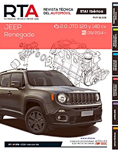 Livre: Jeep Renegade - diesel 2.0 JTD (120 y 140 CV) (desde 09/2014) - Revista Técnica del Automovil (RTA 276)