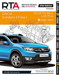Livre: Dacia Sandero II - Fase 1 - gasolina 0.9 TCe y 1.2 i (2012-2017) - Revista Técnica del Automovil (RTA 277)
